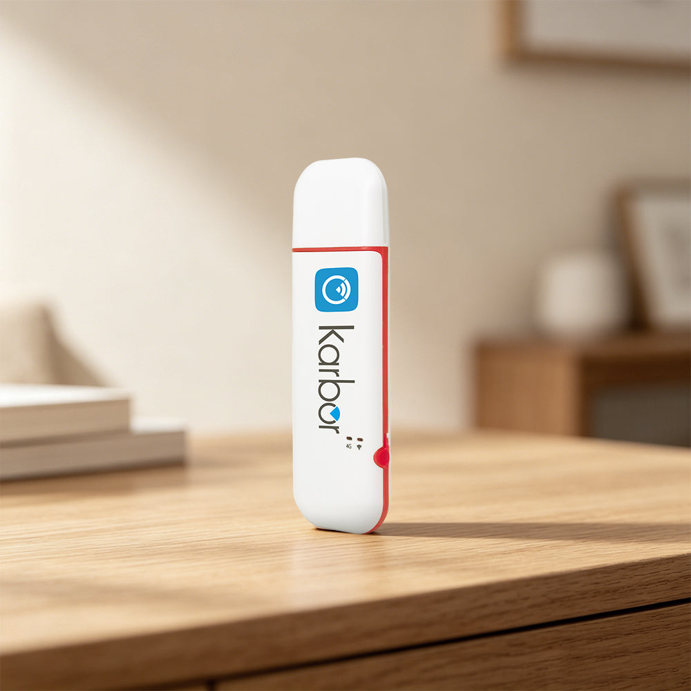 Karbor 4G USB-Router: Sofort einsatzbereites WLAN
