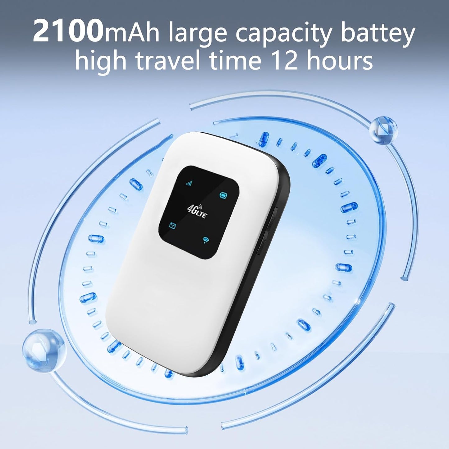 Mobiler 4G WLAN Router Europa | 300Mbps Hotspot