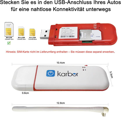 4G LTE Wireless USB Dongle Modem Unlocked